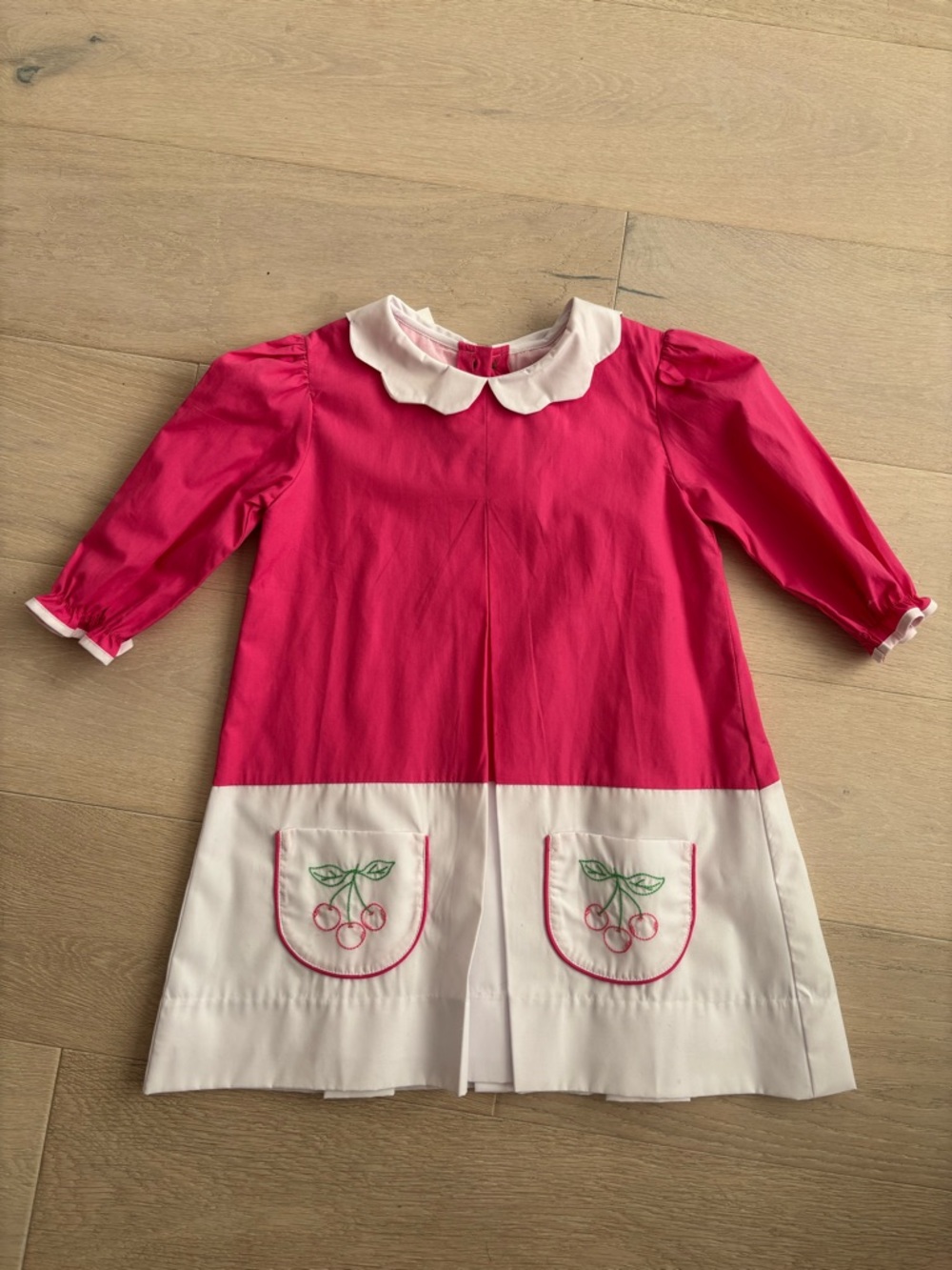 NWT Proper Peony Cherry Pocket Dress